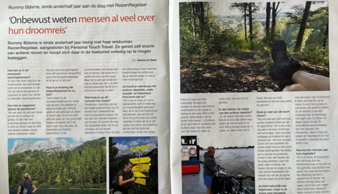Interview TravMagazine interview